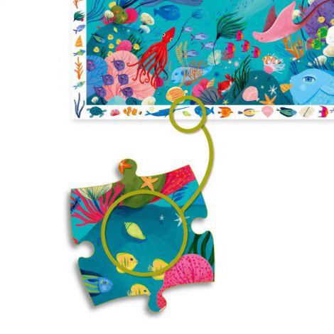 Puzzle Djeco Acvatic, 54 piese - imagine 3