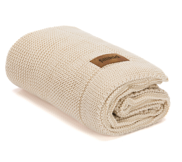 Patura Fillikid Natur 80x100, bumbac organic - imagine 7