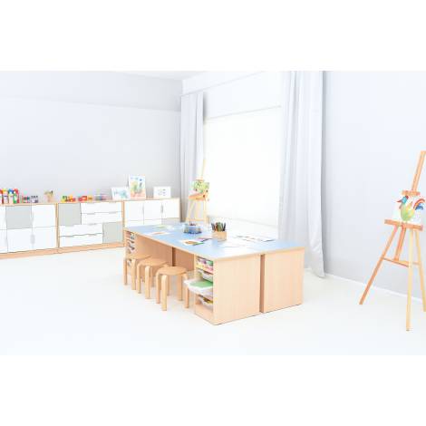 Masa functionala Moje bambino cu depozitare - imagine 12