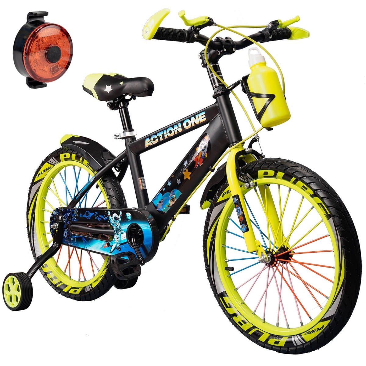 Bicicleta Action One Genesis II 16 inch Verde Neon