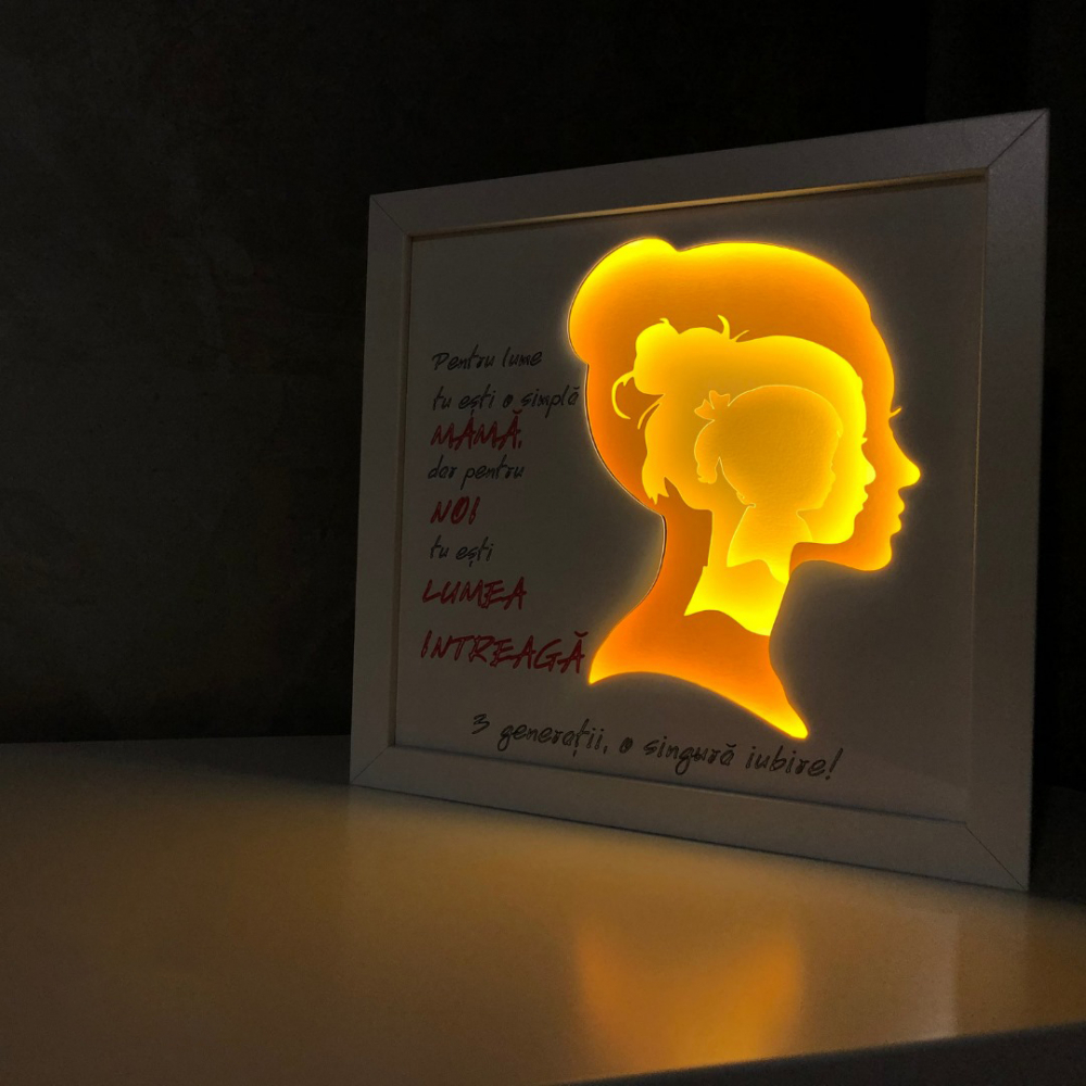 Tablou Luminos Bunici 006 | Noorhandmadeatelier