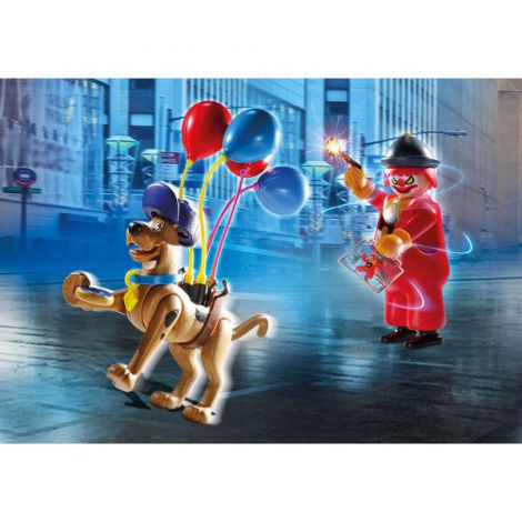 Playmobil Scooby-Doo Fantoma Clovn PM70710 - imagine 3