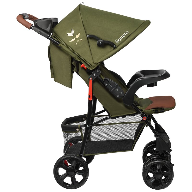 Carucior Lionelo Emma Plus Forest Green, Accesorii Incluse - imagine 13