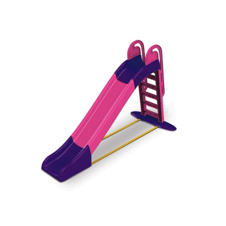 Tobogan Mykids 243 cm PinkPurple, Rezistent UV - imagine 2