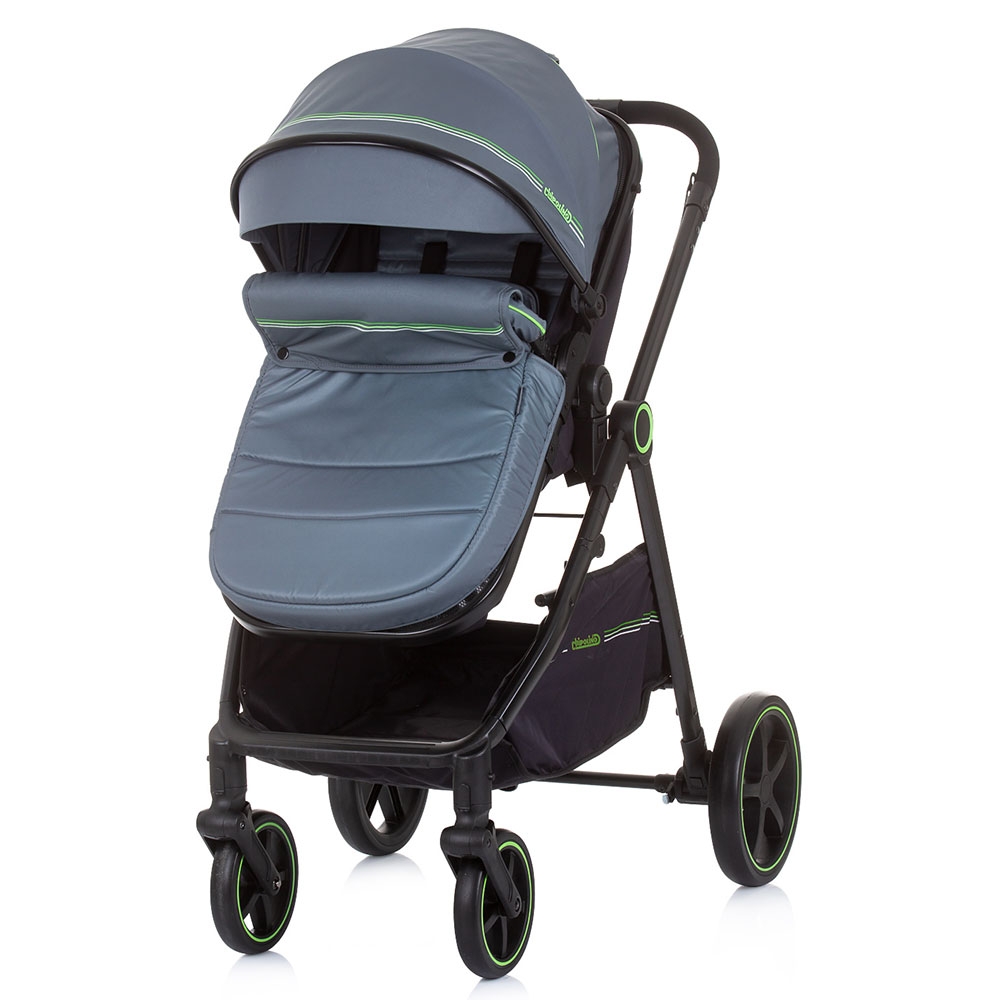 Carucior Chipolino Misty 2 in 1 Graphite - imagine 2