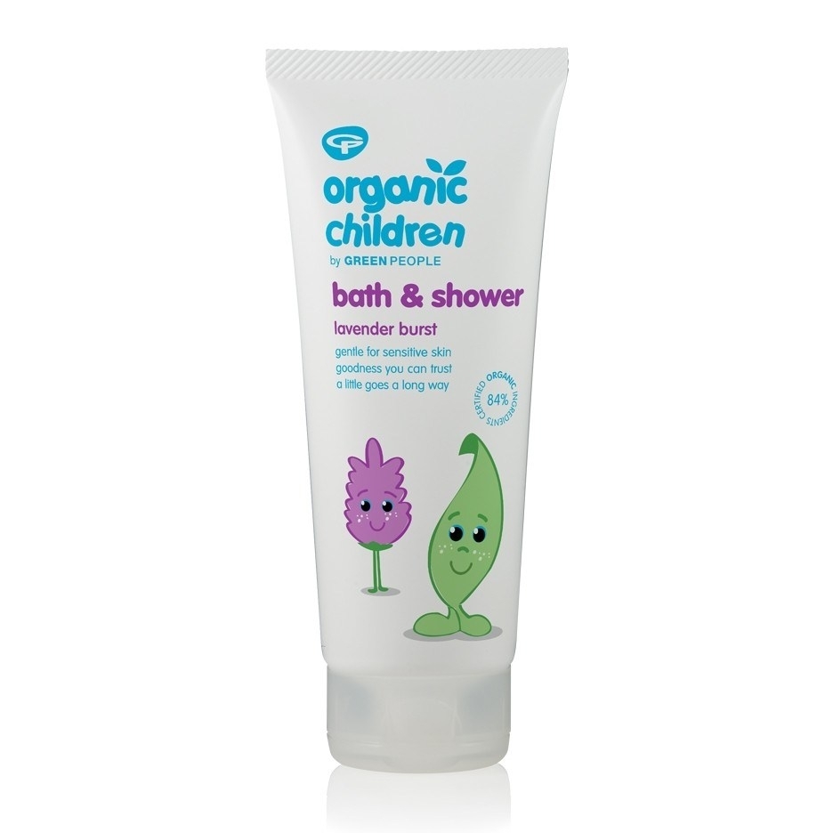 Green People Gel de dus lavanda copii 200ml