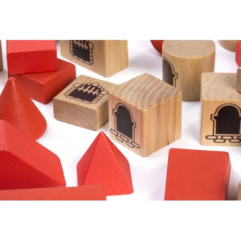 Joc constructii Castel ECO Miniland 100 piese - imagine 3