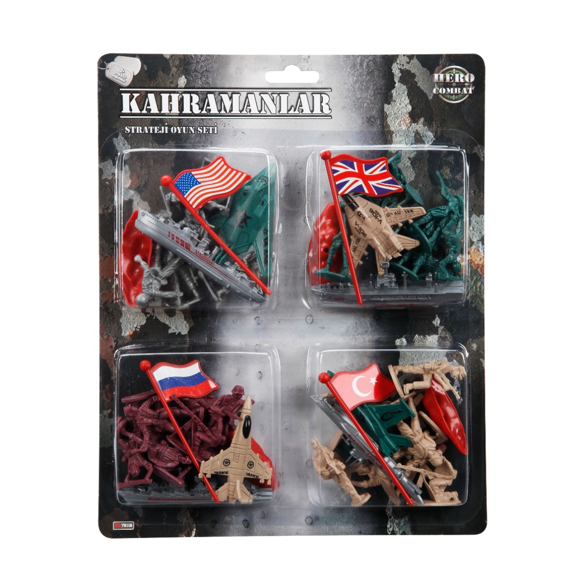 Set Joc Militar Hero Combat 32 Soldați