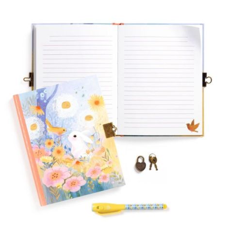 Jurnal Secret Djeco cu Pix Magic și Lăcățel - imagine 2