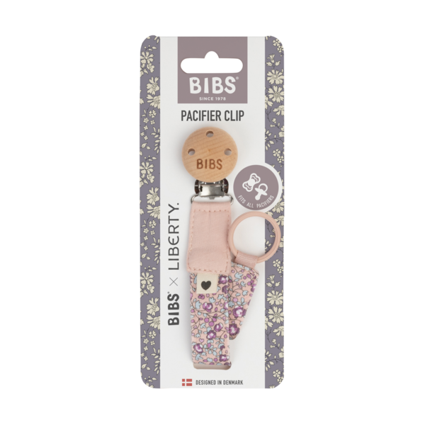 Lanțisor Bibs x Liberty Eloise Blush, Model Elegan