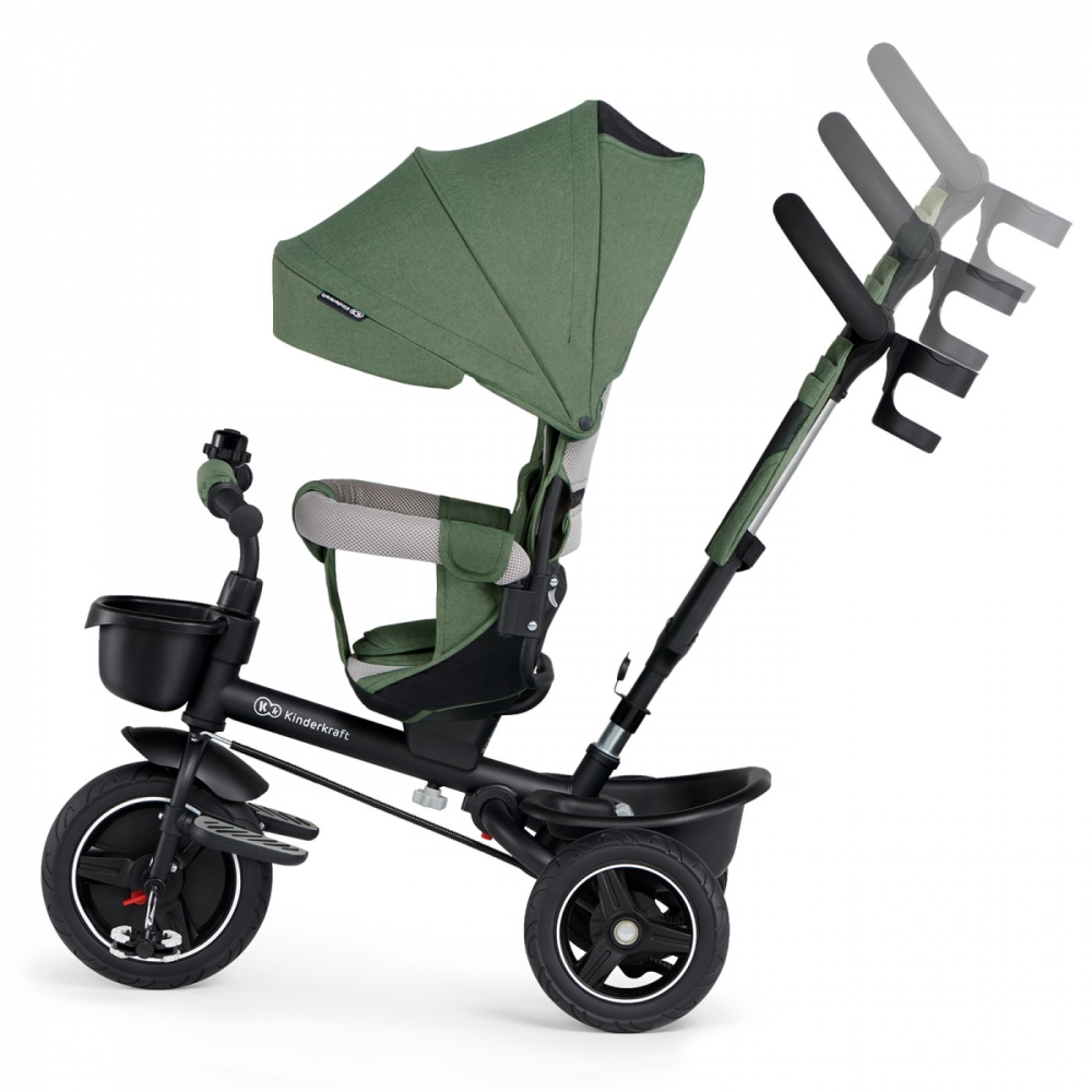 Tricicleta Kinderkraft Spinstep 5 in 1 Green - imagine 2