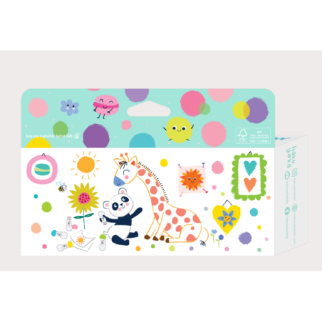 Carioci Lavabile Dot Markers Pastel Haku Yoka - imagine 3