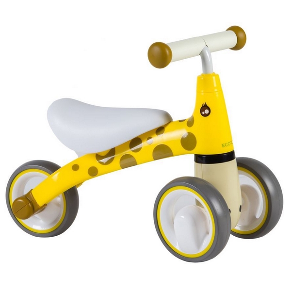 Tricicleta Ecotoys LB1603 Galben Fara Pedale - imagine 3