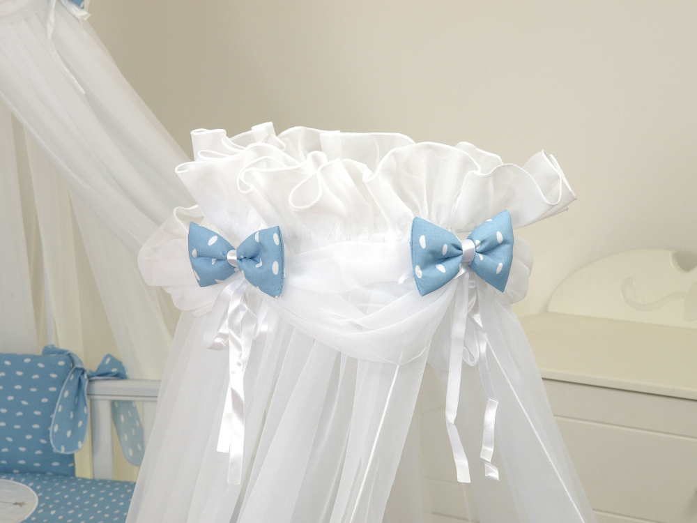 Baldachin Amy Sky Bunny Blue 160x600 cm