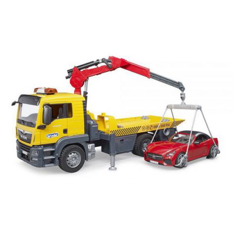 Bruder MAN TGS Tractor cu Lumini și Sunete - imagine 4