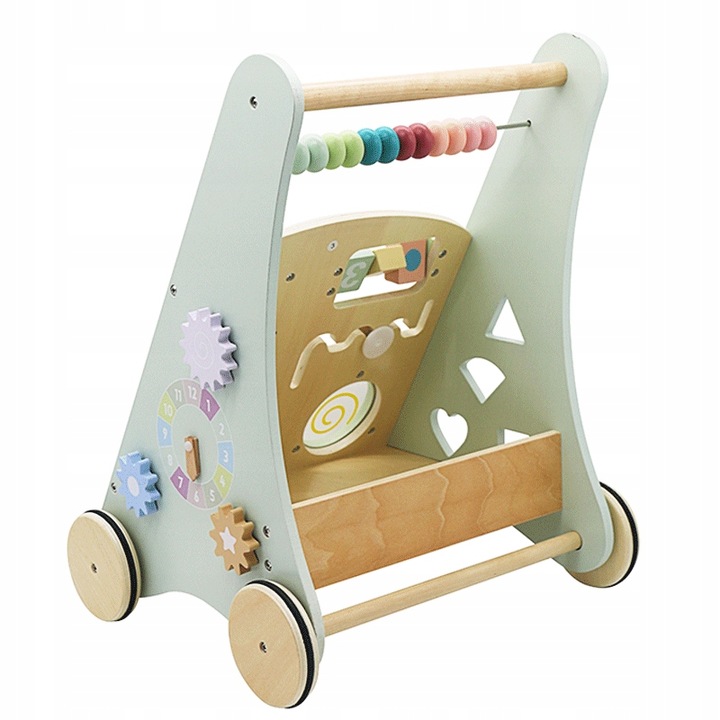 Matadi Antepremergator Lemn Educativ Blue - imagine 3