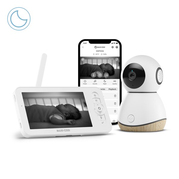 Monitor Bebe Maxi-Cosi See Pro White - Veghează Non-Stop - imagine 10