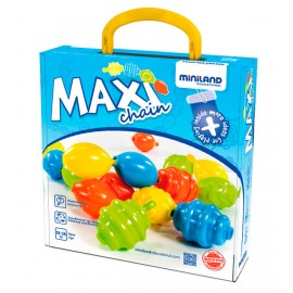 Joc de îmbinat Maxichain Miniland | Dezvoltare