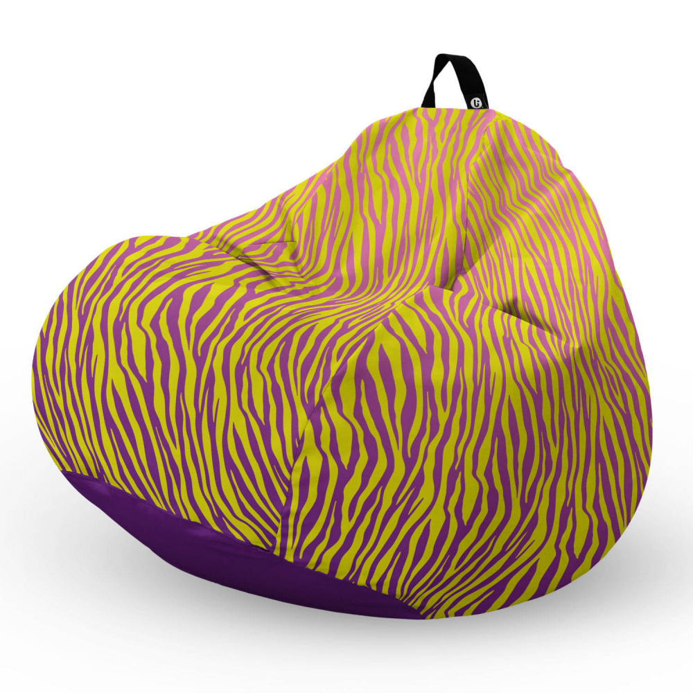 Fotoliu Puf Updeco Tip Para, Zebra Gradient - imagine 5