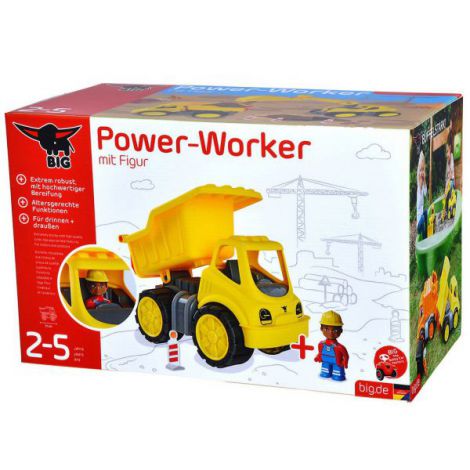 Big Camion Basculant Power Worker cu Figurină - imagine 5