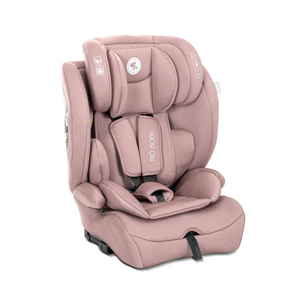 Lorelli Rio Pink i-Size - Scaun Auto Isofix 15m-12a