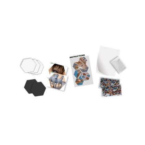 Set Margele Beedz Art Ses - Mozaic Hexagonal - imagine 2