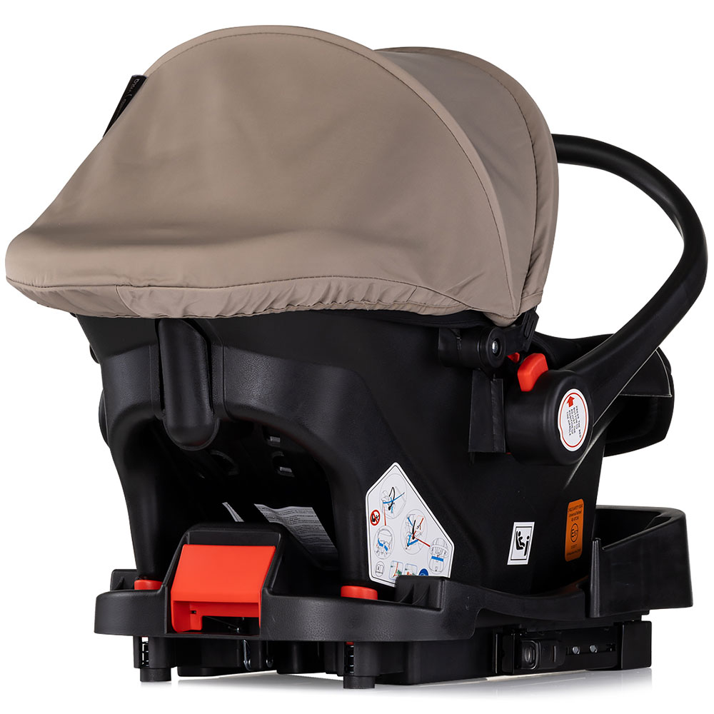 Carucior 3in1 Chipolino Vista Tiramisu - imagine 7