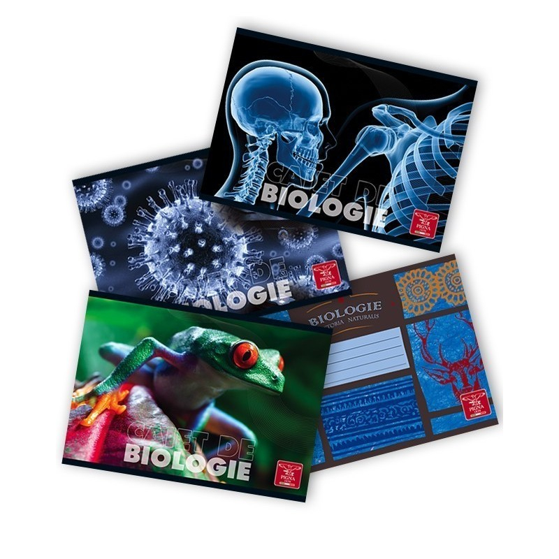 Caiet Biologie Pigna A5 | 24 File | Școală