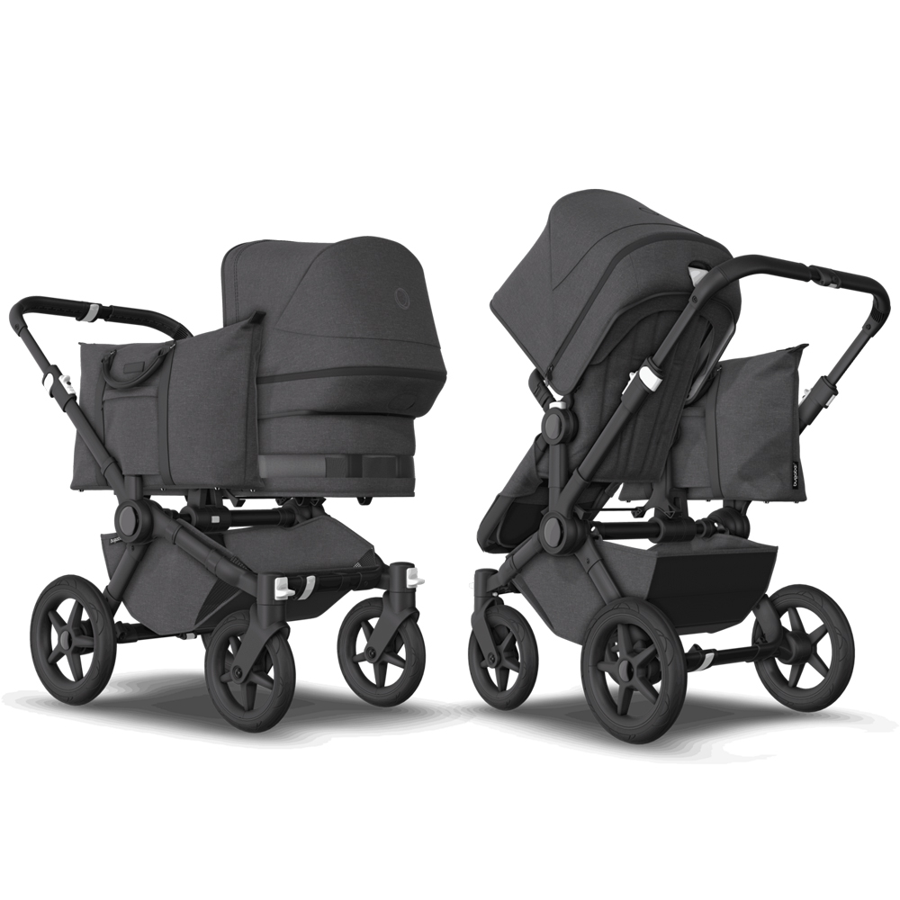 Bugaboo Donkey 5 Mono Mineral Black - Spatiu Mare Depozitare - imagine 3