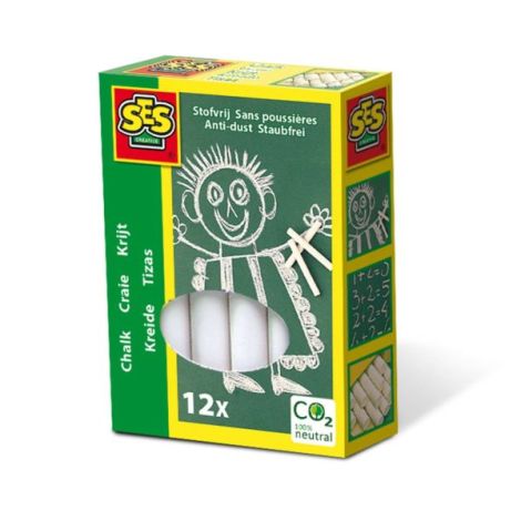 Set 12 crete albe Ses creative - lavabile