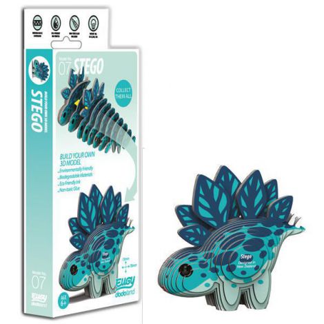 Puzzle 3D Stegosaurus Brainstorm - ECO