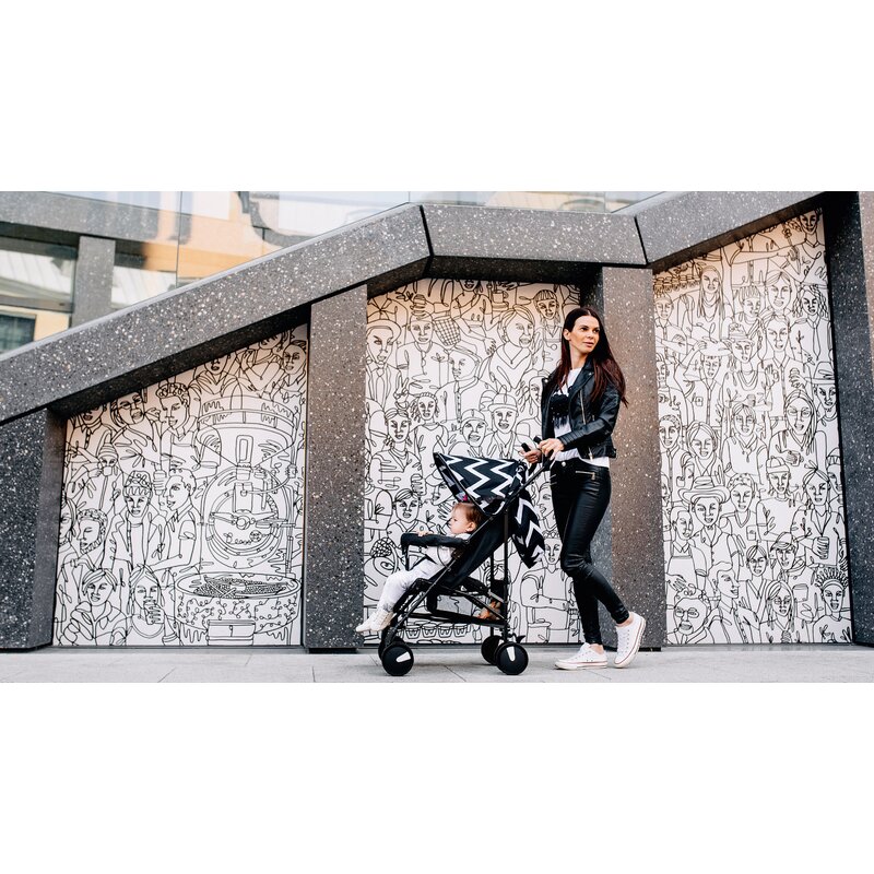 Carucior Sport Lionelo Elia Oslo Negru - imagine 8