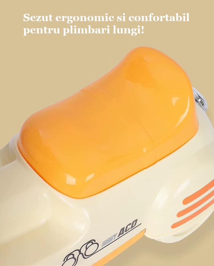 Motocicleta RideON Nichiduta BabyRide cu siguranță - imagine 4