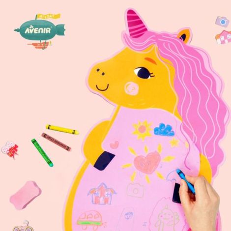 Tabla Magnetica Unicorn Avenir | Creativitate - imagine 4