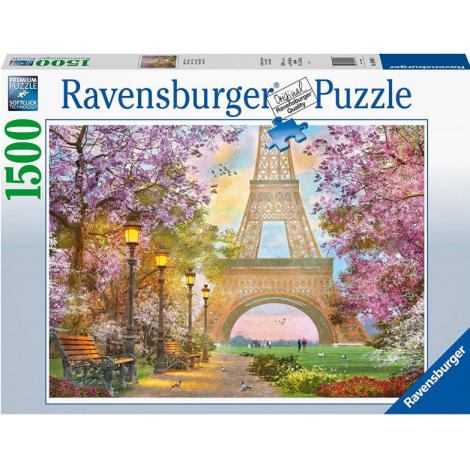 Puzzle Alee Romantic Paris, 1500 piese Ravensburger