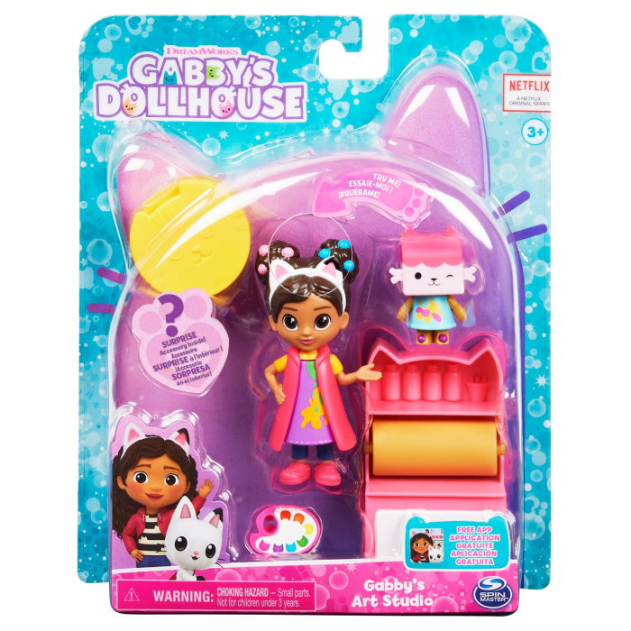 Set Gabby's Dollhouse: Papusa Gabby si Studioul de Arta