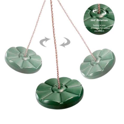 Leagan Copii Rotund Monkey KBT Verde - imagine 4
