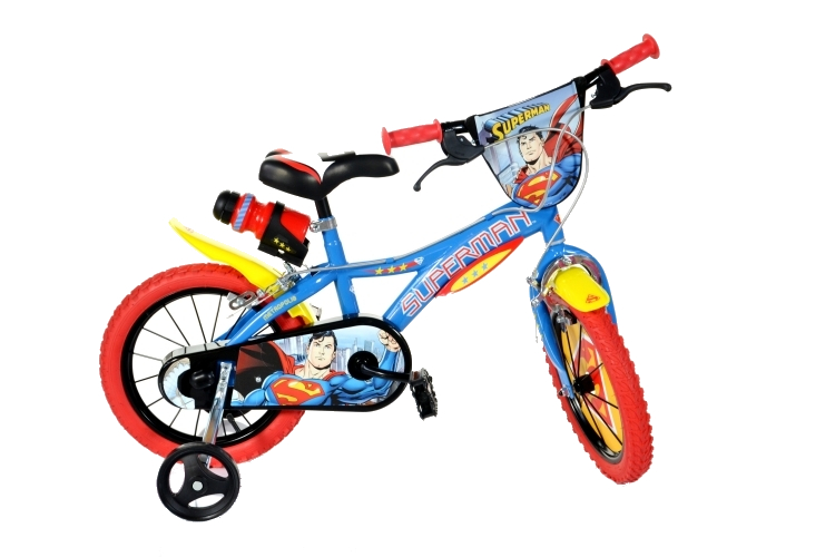 Bicicleta 14 Superman Dino Bikes - imagine 3