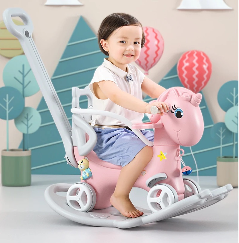 Balansoar 3 in 1 Nichiduta Garden Pink Transformabil - imagine 2