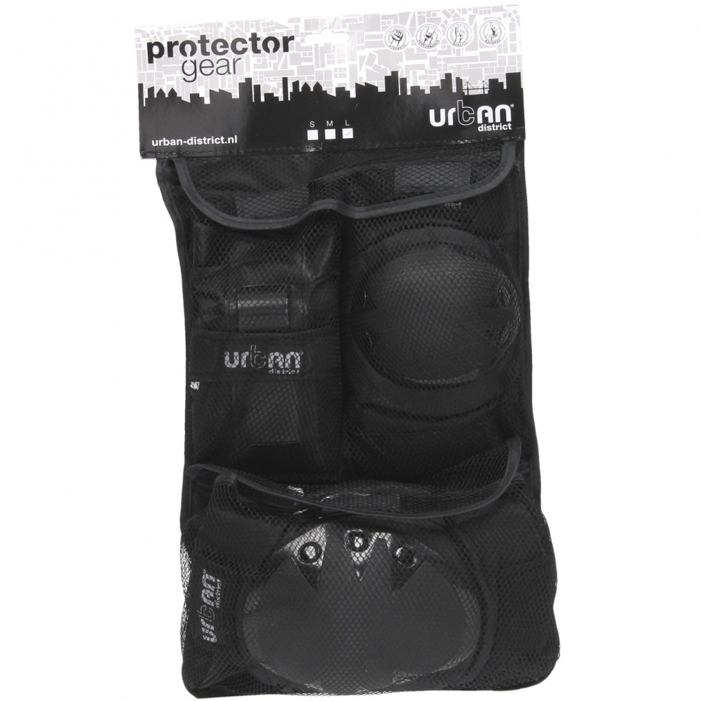 Set Protectii Sport Copii 6 Piese S | Urban District - imagine 2