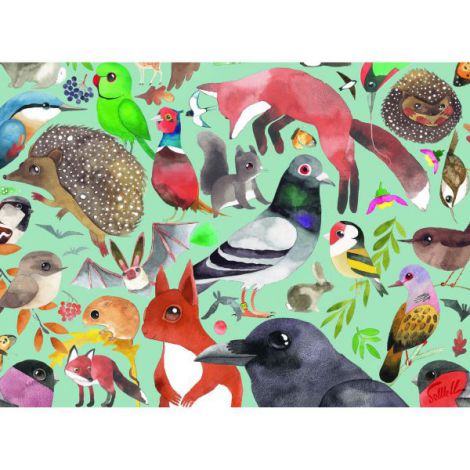 Puzzle Grădină 500p Ravensburger Relaxant - imagine 2