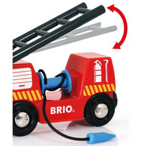 Tren de Pompieri Brio 33844 - Acțiune Rapidă - imagine 3