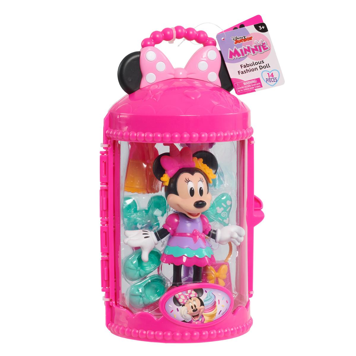 Figurina Minnie Mouse Sweet Party cu Accesorii