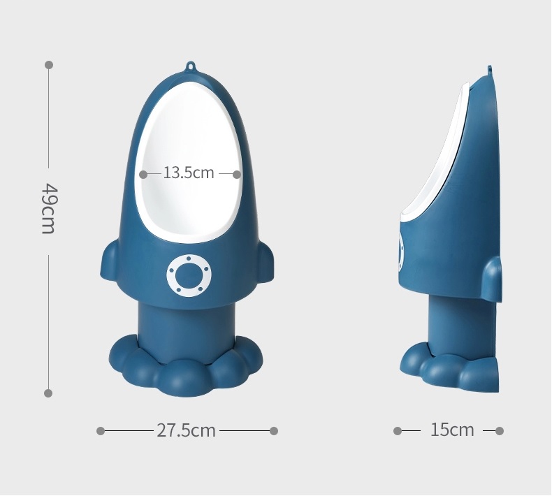 Pisoar Little Mom Rocket | Antrenament Toaletă - imagine 6