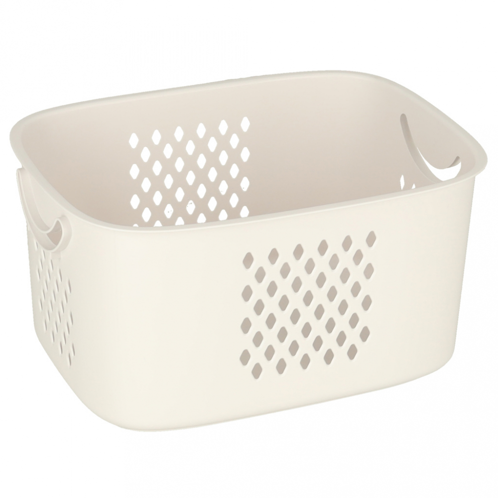 Organizator pe roti 2 cosuri Ikonka White - imagine 2