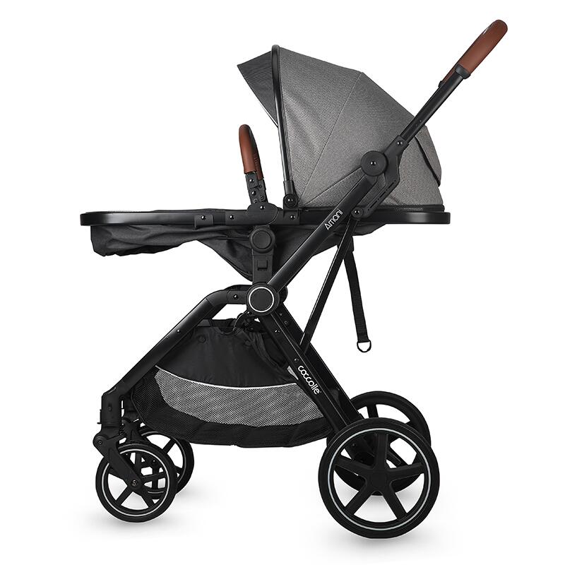 Cărucior 3in1 Coccolle Amani Aluminiu Anthracite - imagine 7