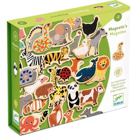 Set 42 Animale Magnetice Djeco Magnimo