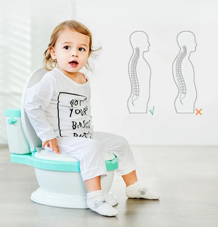 Olita Educativă Little Mom Verde | Ergonomică și Realistă - imagine 2