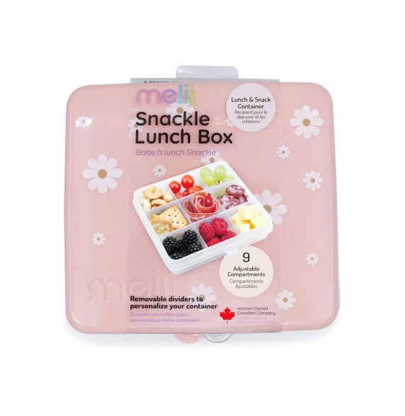 Cutie Snack 9 Compartimente Melii Daisy Print - imagine 2