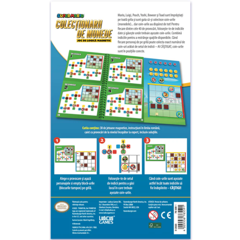 Joc Logica Magnetic Thinkfun Super Mario - imagine 2